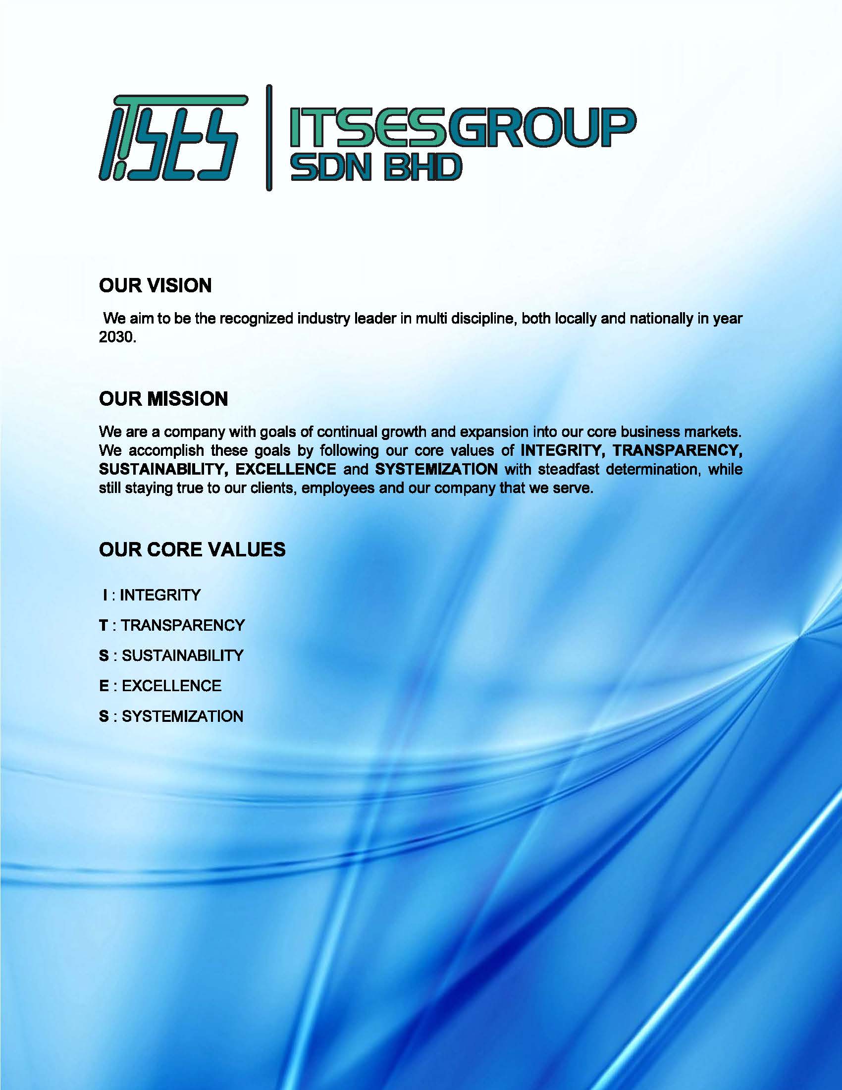 Vision, Mission & Core Values